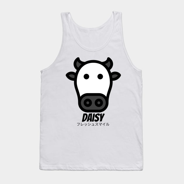 Daisy Cow Farm Milk Animal Tank Top by BradleyHeal